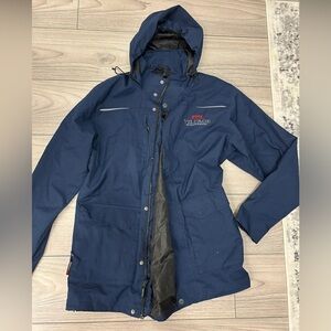 Storm Navy Blue Men's Raincoat